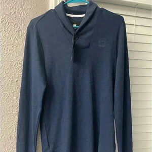 GSTAR Mens long sleeve G-Star shirt size small blue
